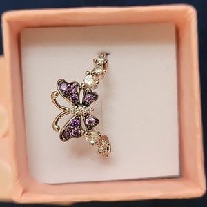 Bomb Party Size 9 Lavender Cubic Zirconia Ring